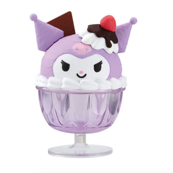 Gashapon Sanrio Characters Kuromi Parfait Case Storage Japan Trinket Trinketcore - Picture 1 of 2
